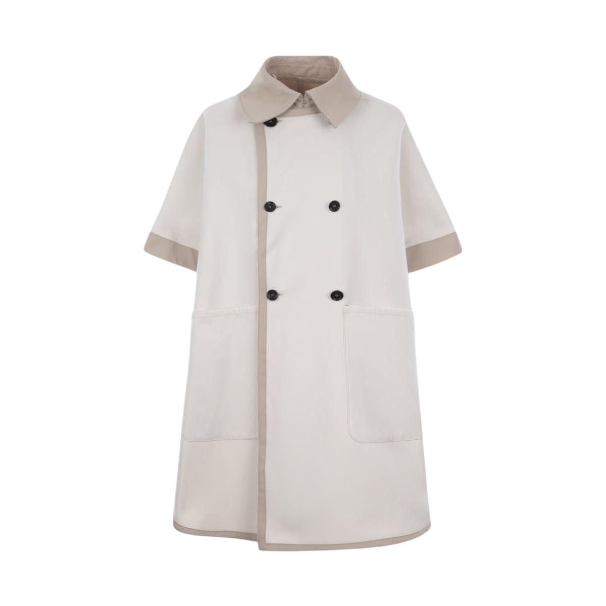 Sedan Reversible Gabardine Cape-MAX MARA-JOHN JULIA