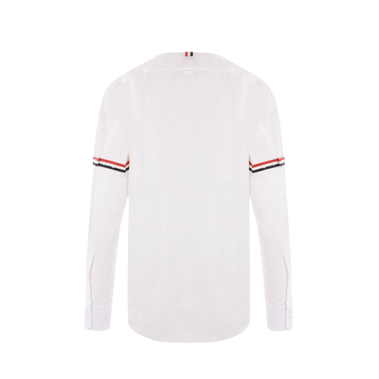 Seersucker Shirt-THOM BROWNE-JOHN JULIA