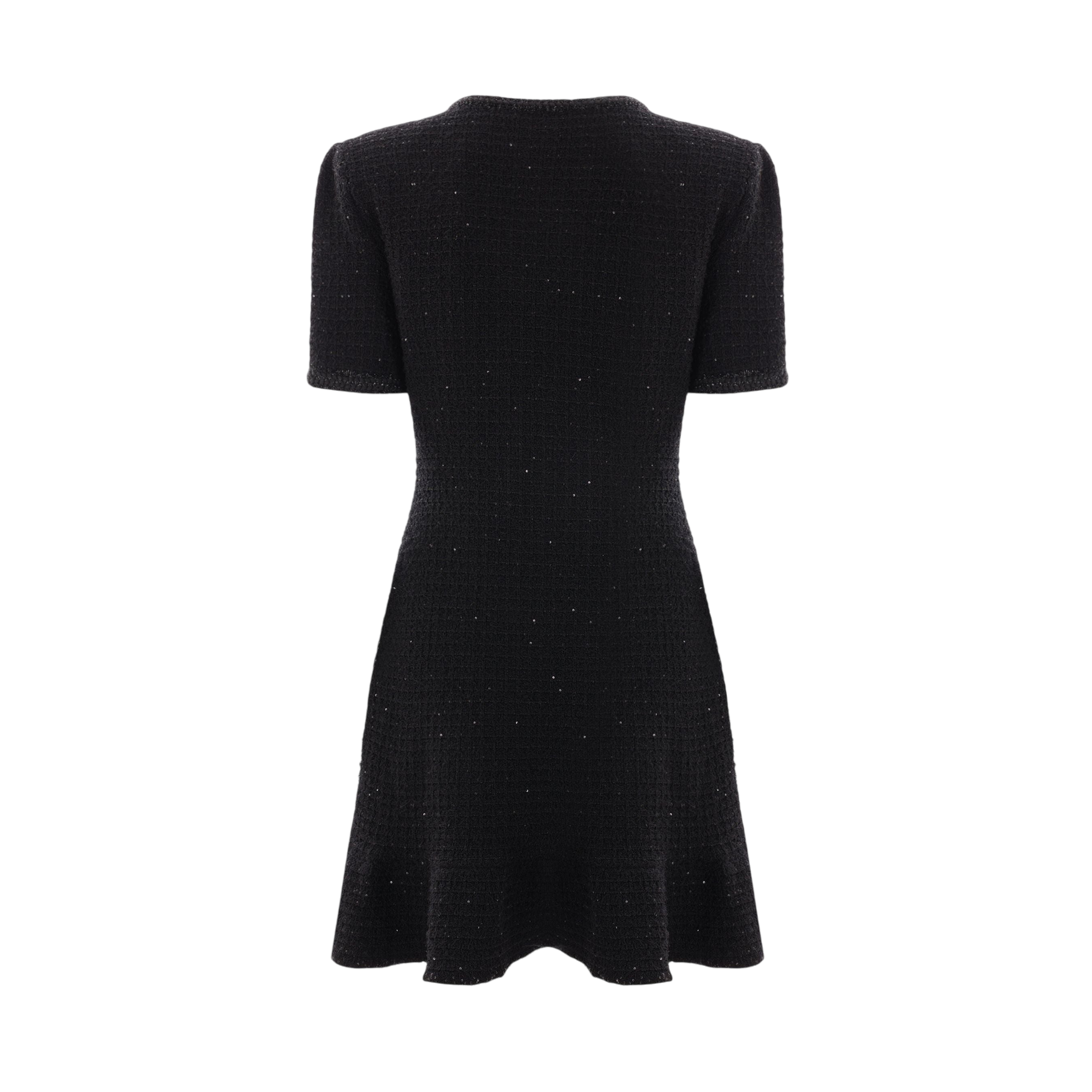 Sequinned Knit Minidress-SELF-PORTRAIT-JOHN JULIA