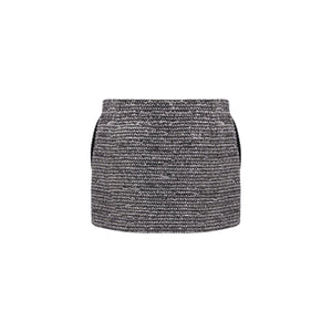 Sequinned Lurex Tweed Miniskirt-GUCCI-JOHN JULIA