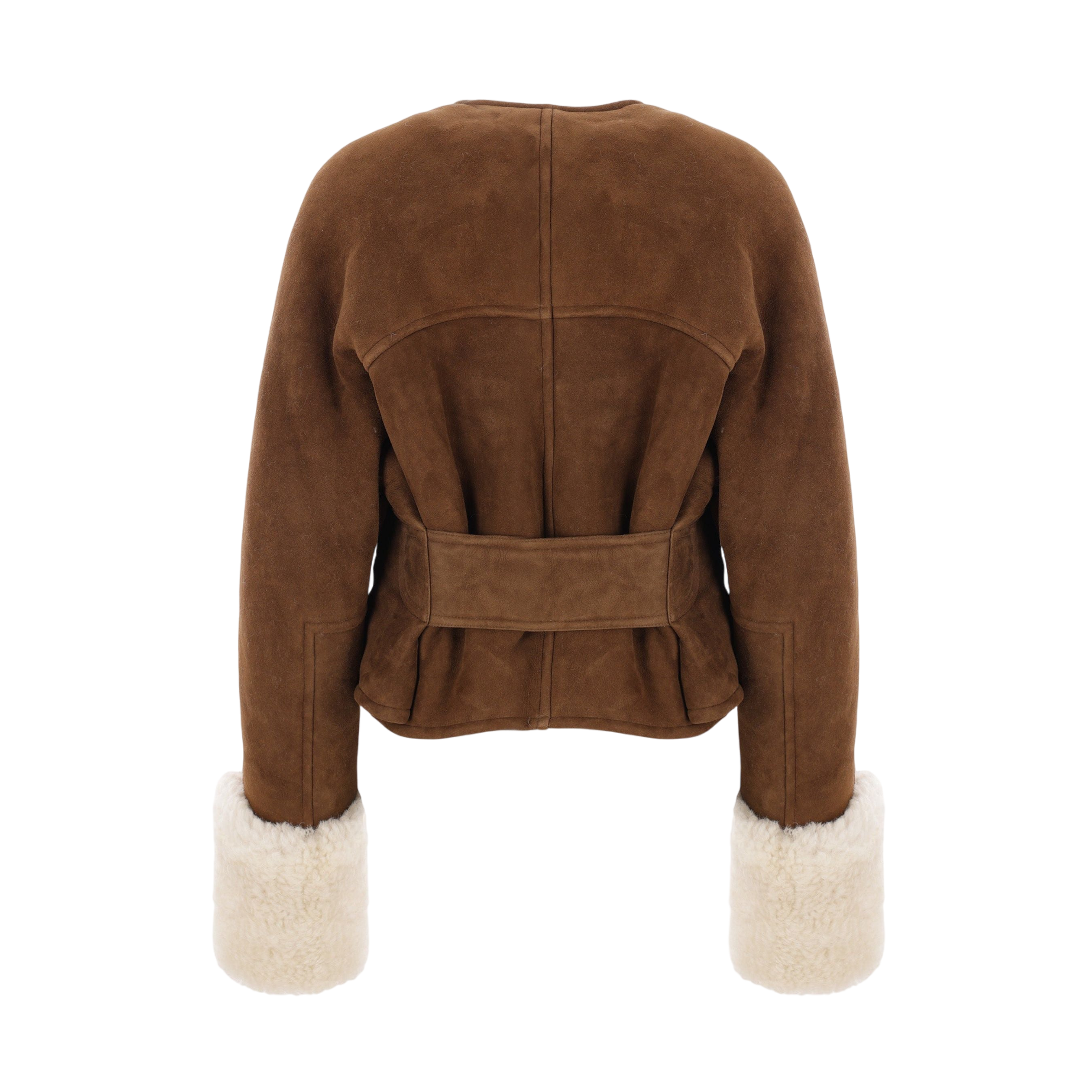 Shearling Aviator Jacket-ALAÏA-JOHN JULIA