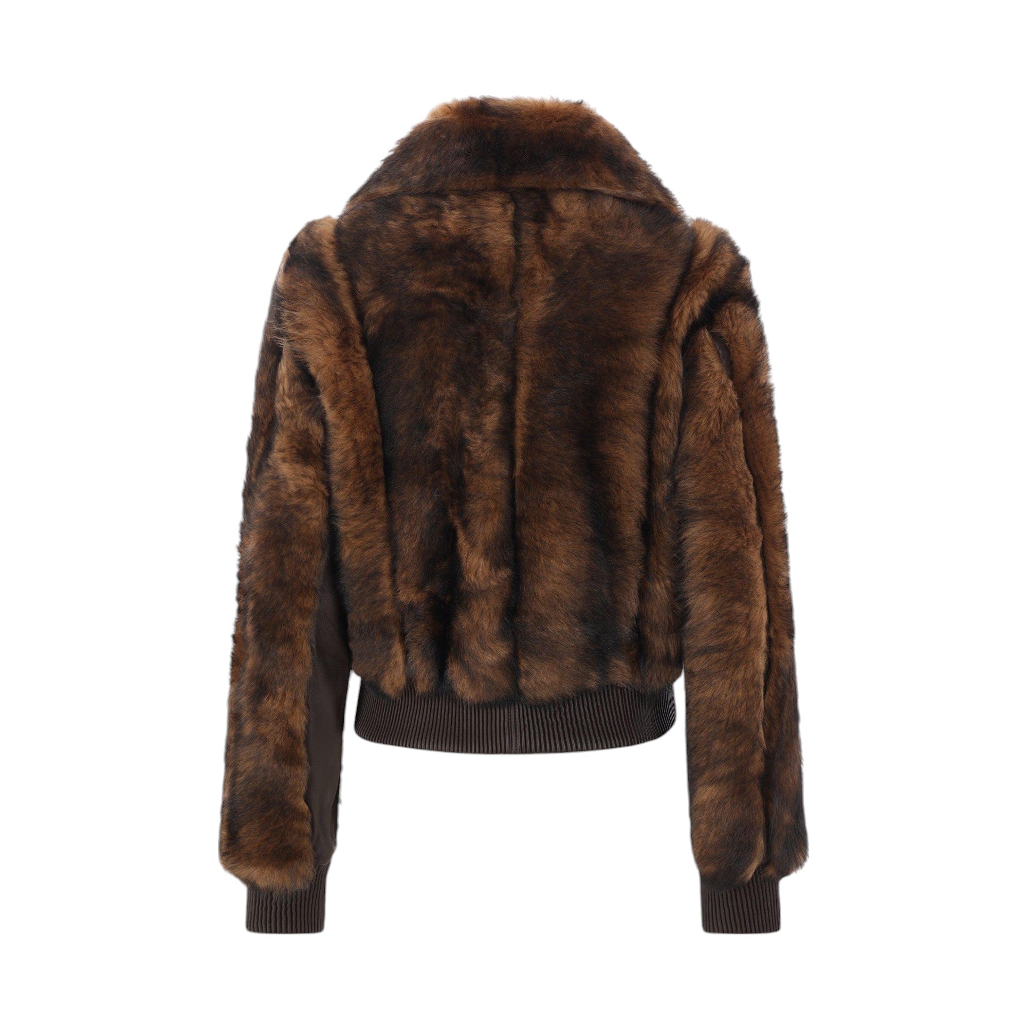 Shearling Bomber Jacket-ZIMMERMANN-JOHN JULIA