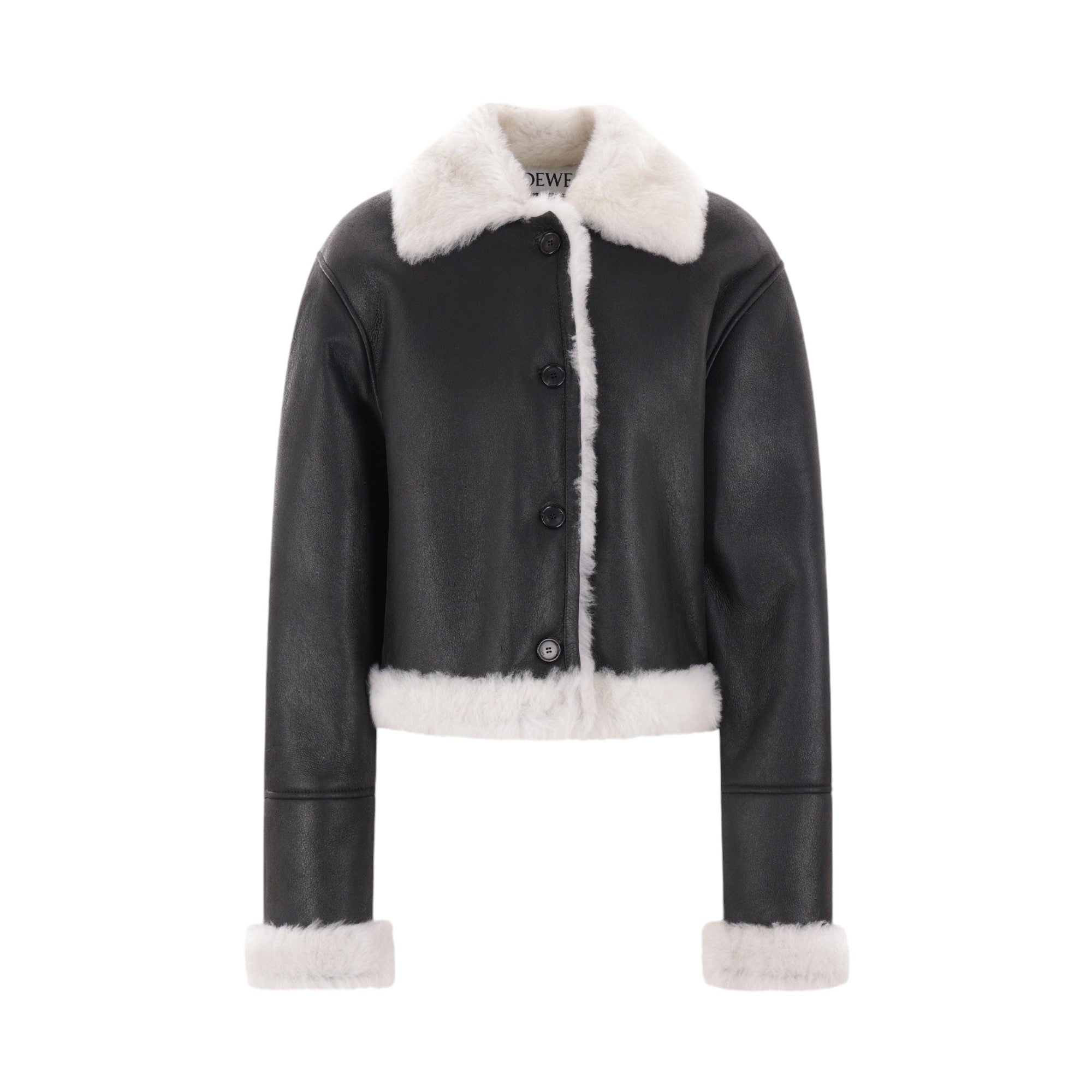 Shearling Jacket-LOEWE-JOHN JULIA