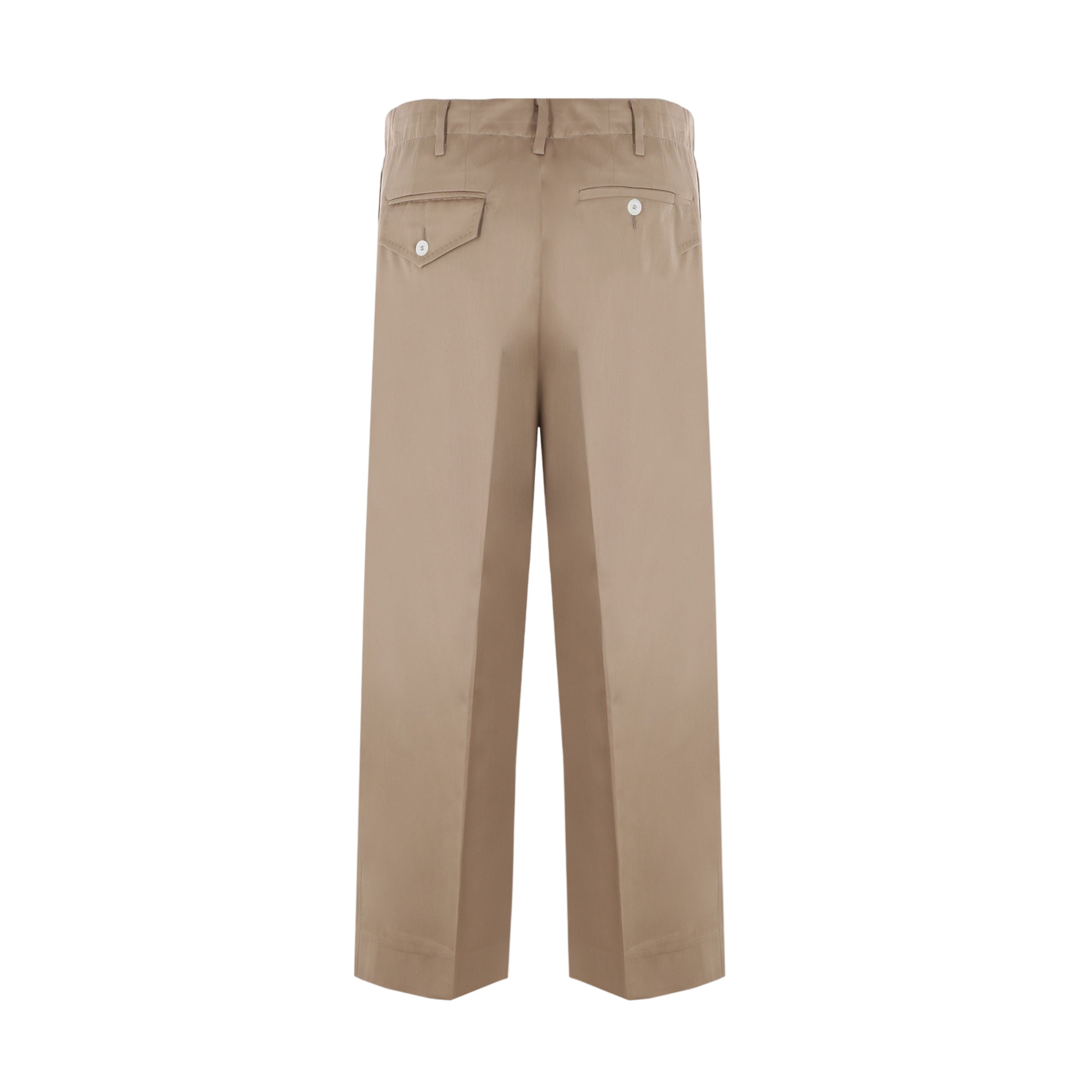 Shiny Cotton Cropped Pants-SETCHU-JOHN JULIA