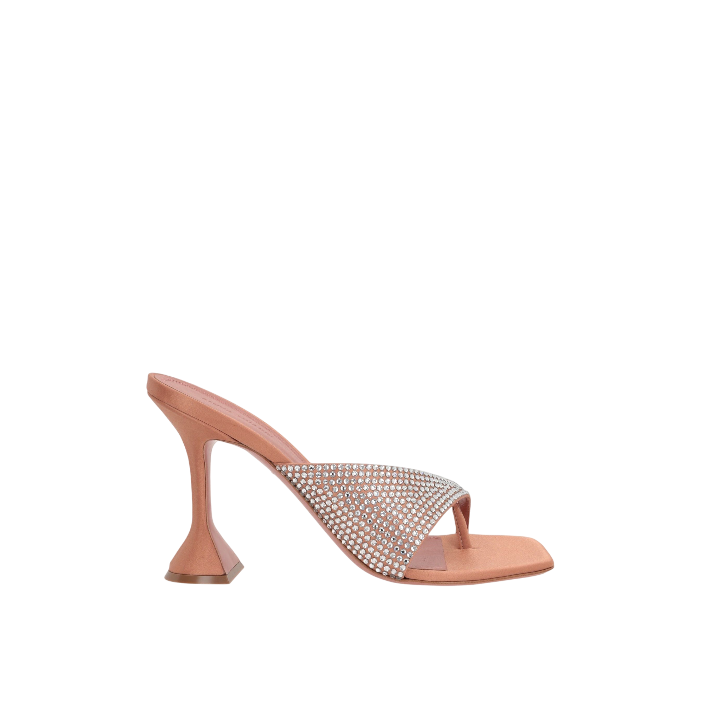 Shiona Satin Thong Sandals-AMINA MUADDI-JOHN JULIA