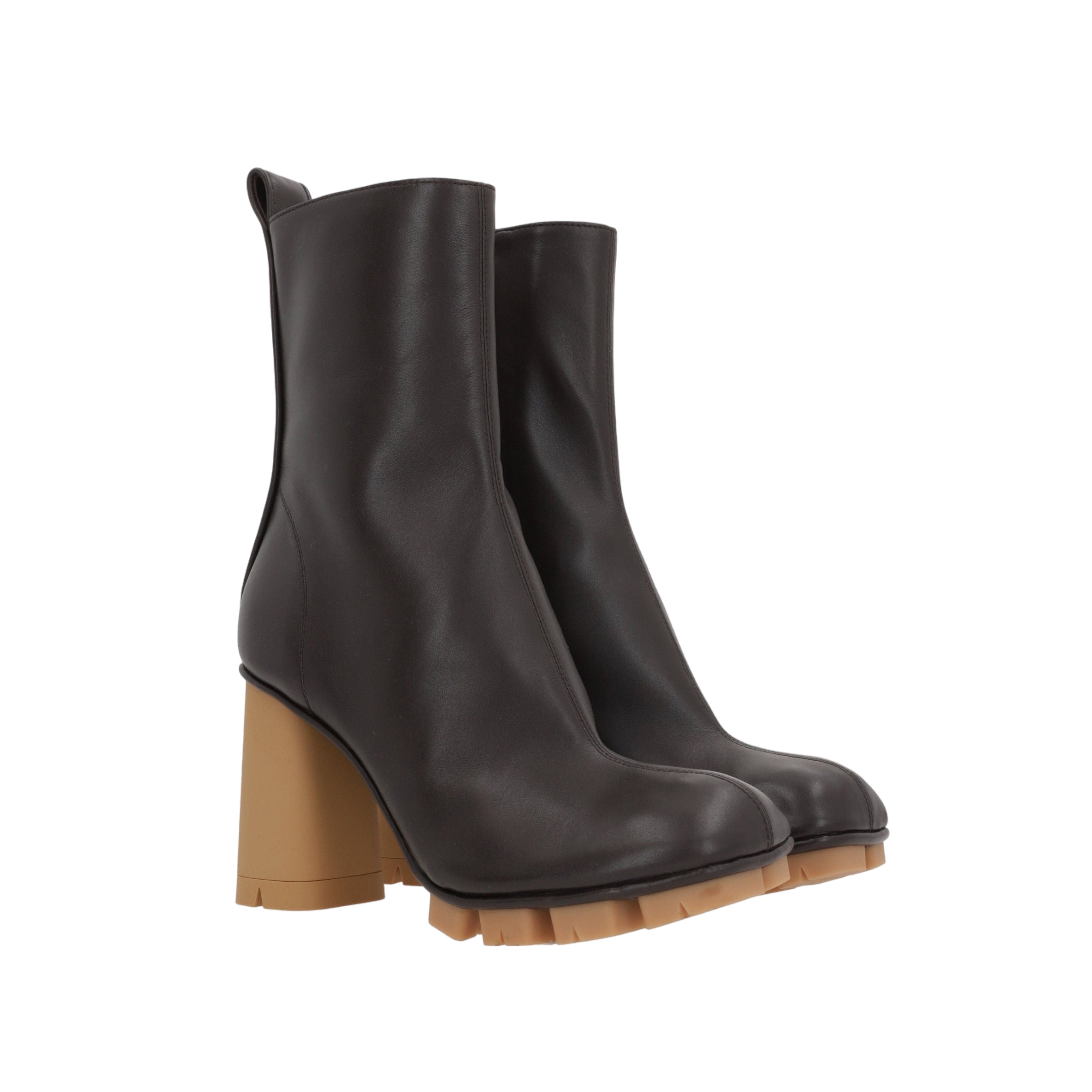 Shore Nappa Ankle Boots-BOTTEGA VENETA-JOHN JULIA