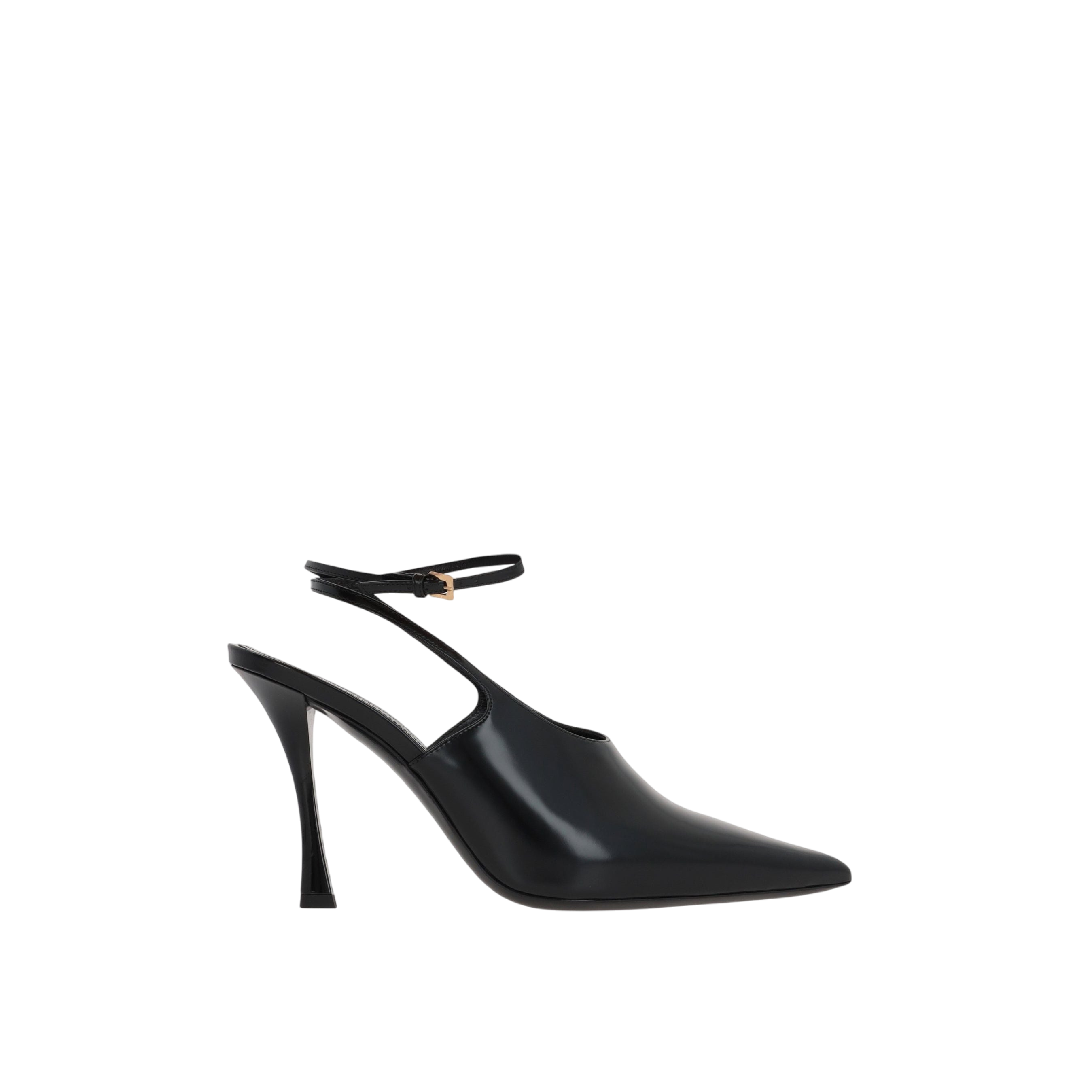 Show Brushed Leather Slingbacks-GIVENCHY-JOHN JULIA