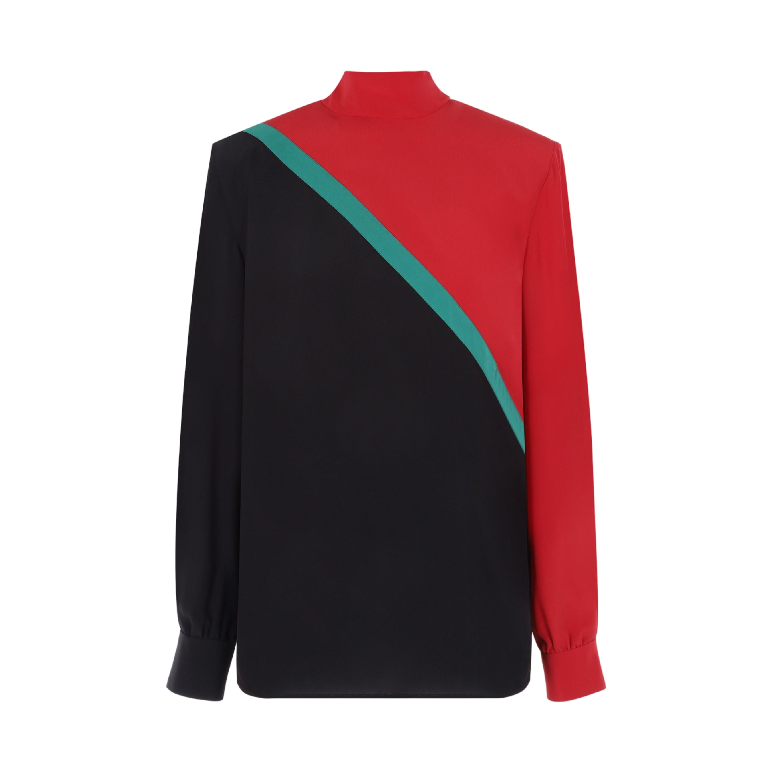 Silk Crepe De Chine Blouse-GUCCI-JOHN JULIA