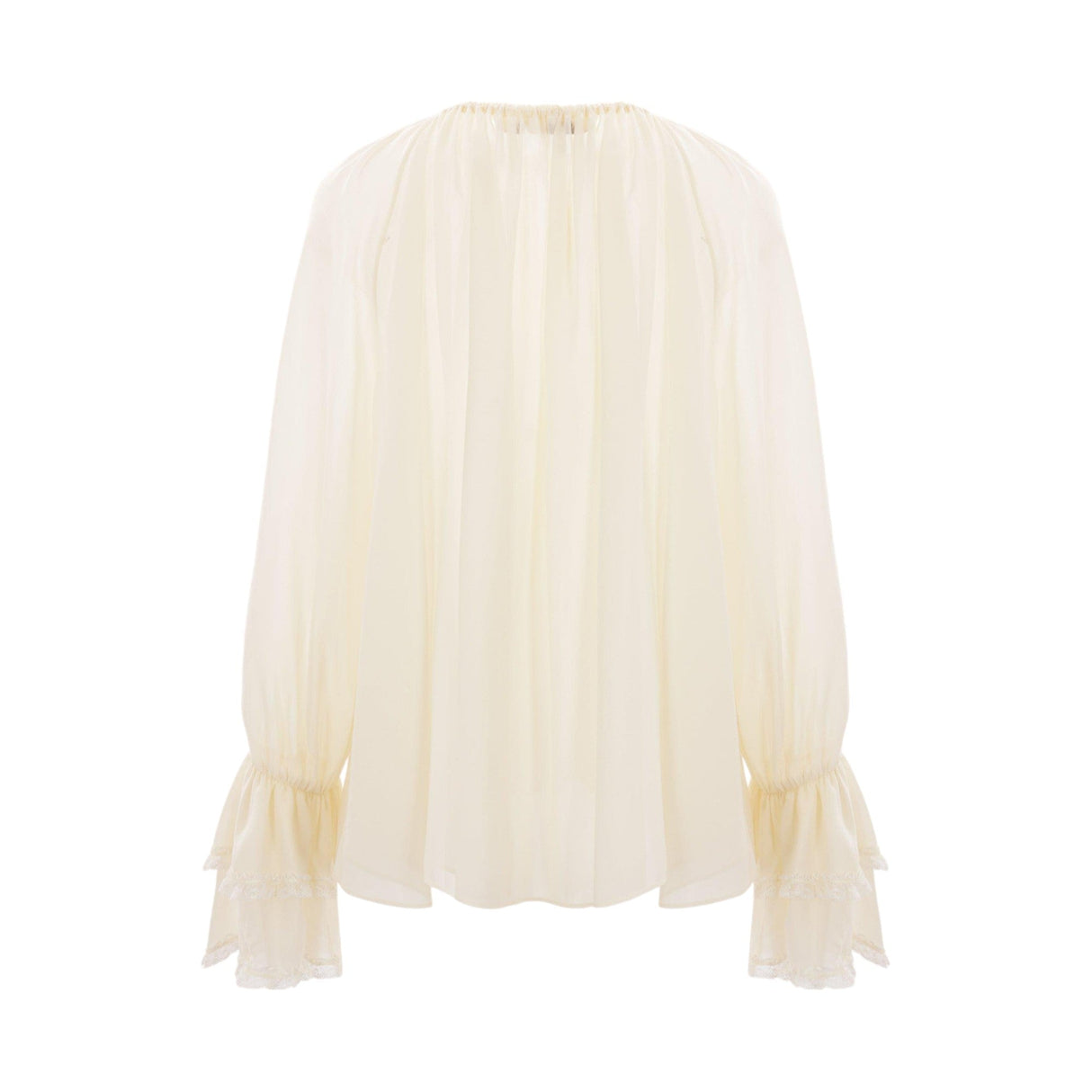 Silk Georgette Blouse-CHLOÉ-JOHN JULIA