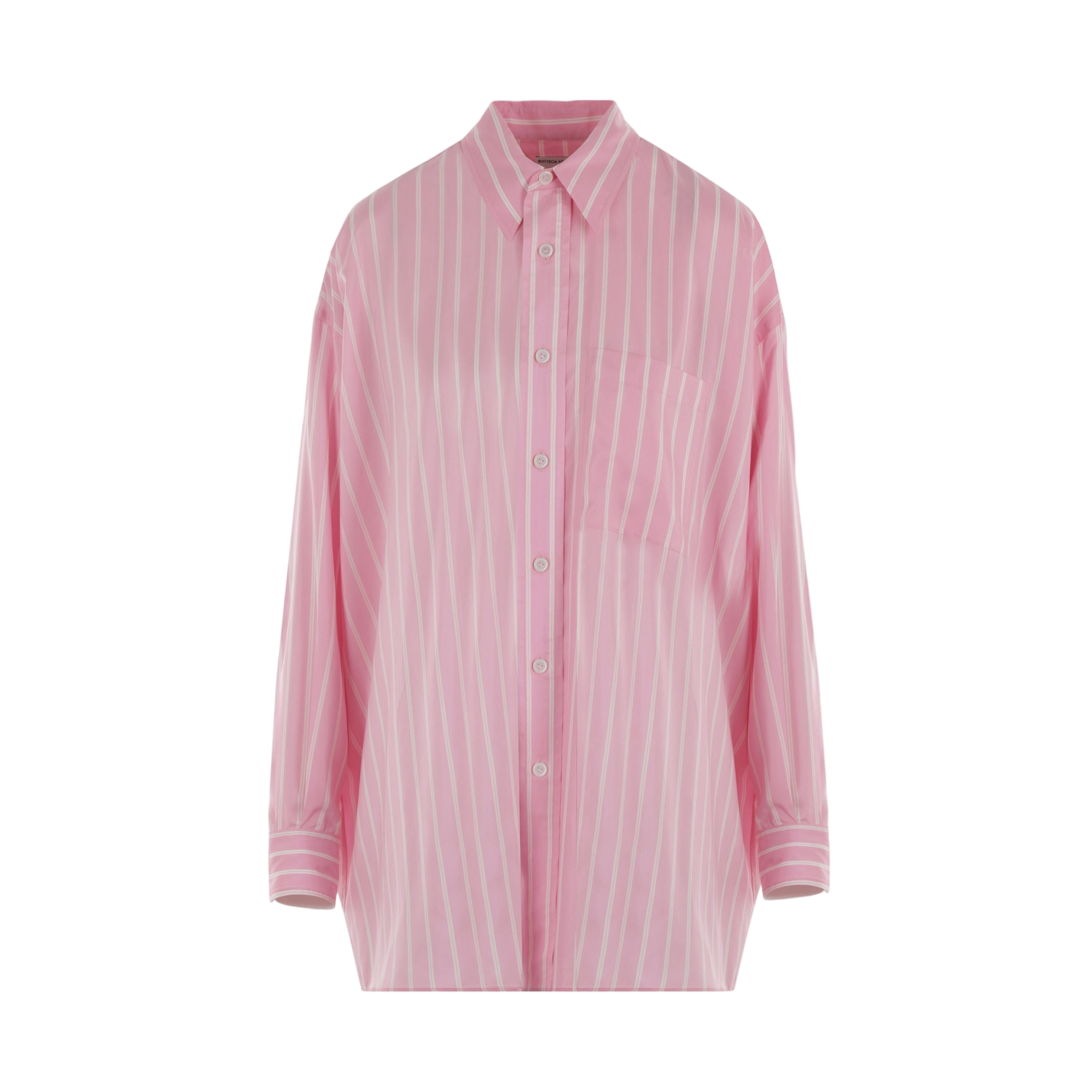 Silk Loose-fit Shirt-BOTTEGA VENETA-JOHN JULIA