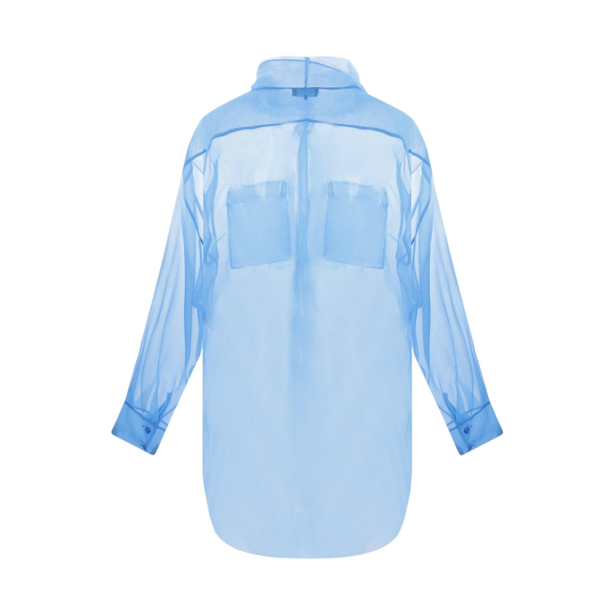 Silk Organza Shirt-GIORGIO ARMANI-JOHN JULIA