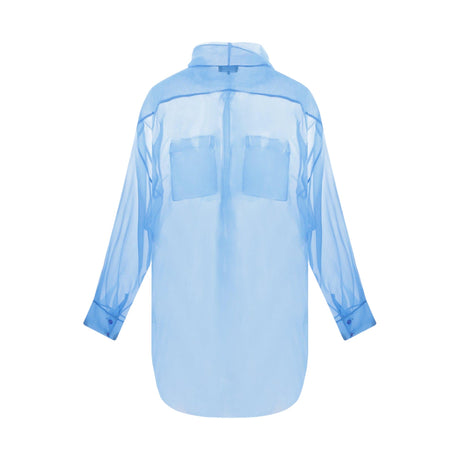 Silk Organza Shirt-GIORGIO ARMANI-JOHN JULIA