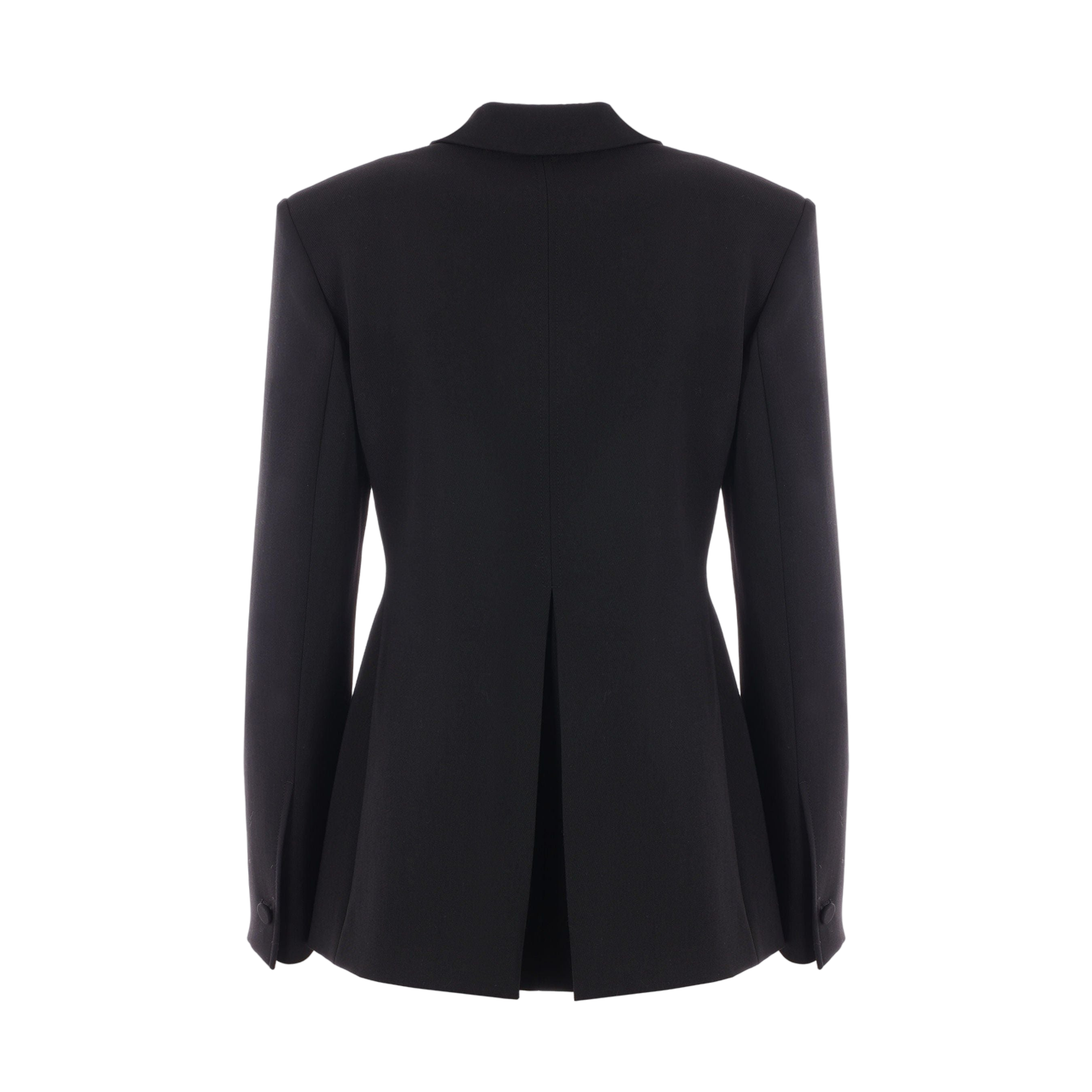 Single-breasted Gabardine Jacket-GIVENCHY-JOHN JULIA