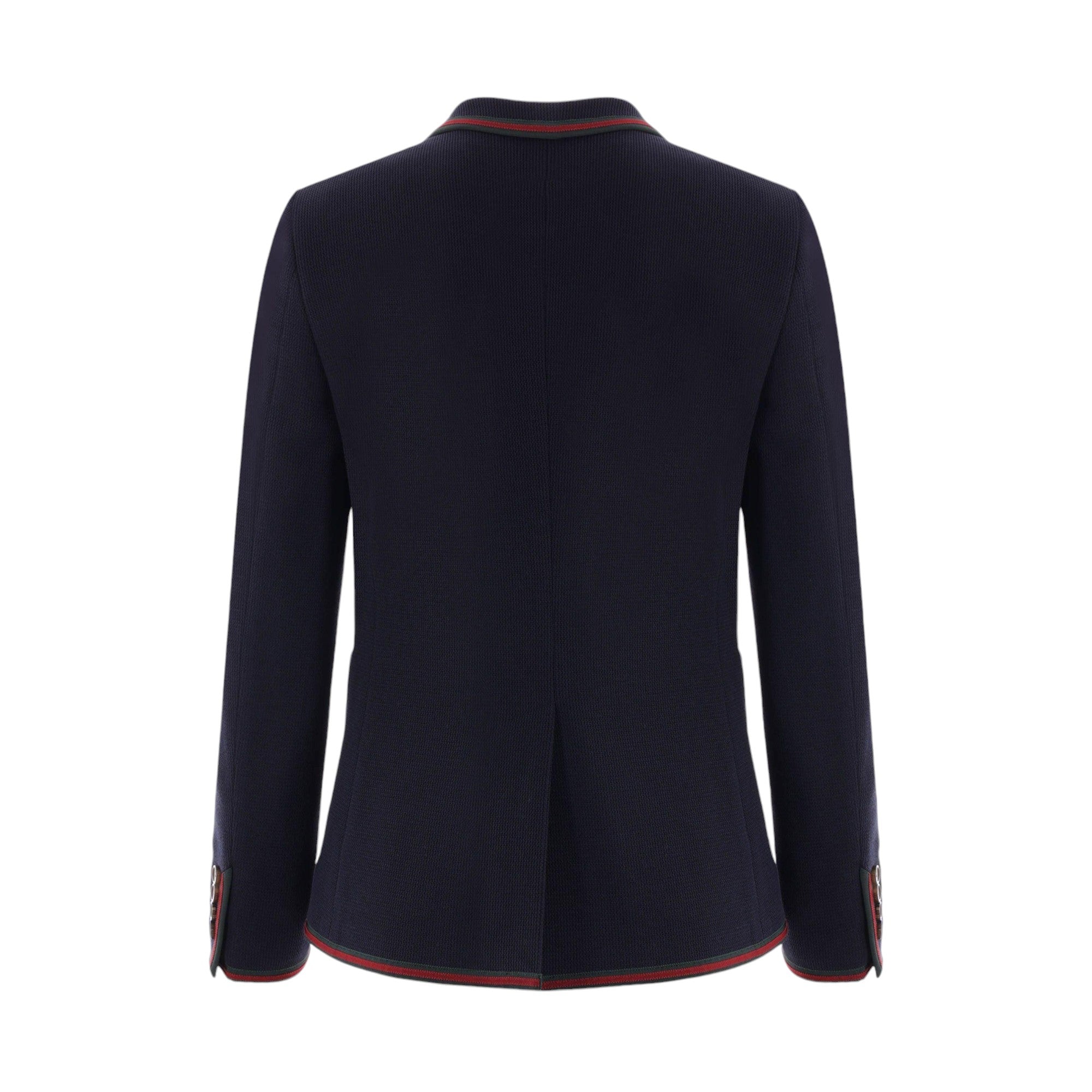 Single-breasted Jersey Jacket-GUCCI-JOHN JULIA