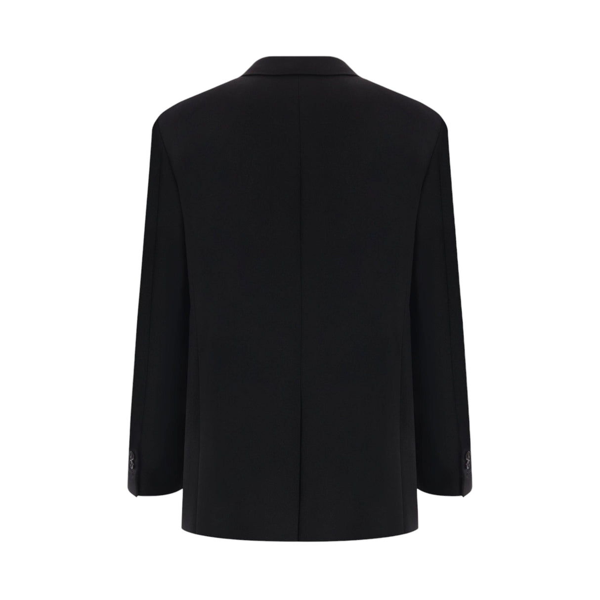 Single-breasted Twill Jacket-BOTTEGA VENETA-JOHN JULIA