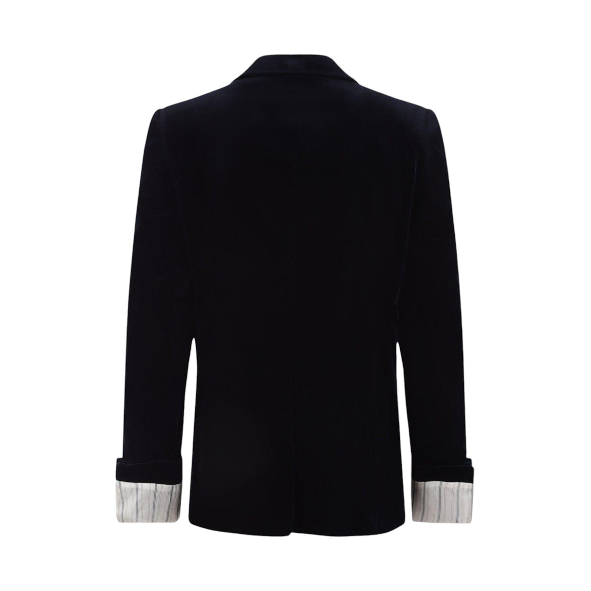 Single-breasted Velvet Jacket-GUCCI-JOHN JULIA