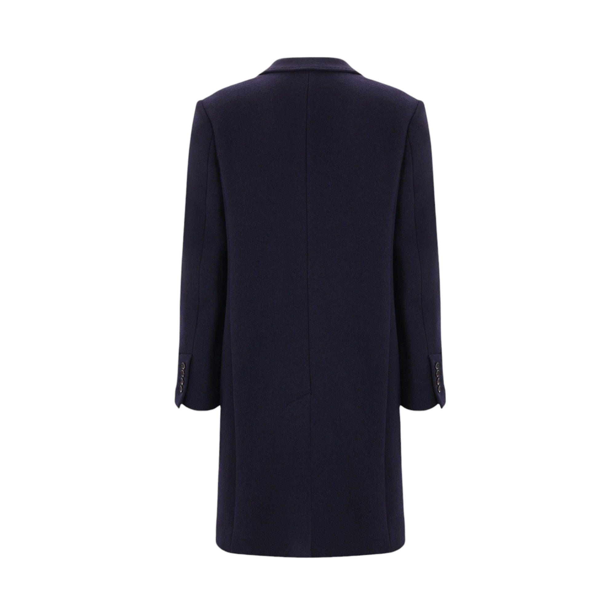 Single-breasted Wool Coat-AMI PARIS-JOHN JULIA