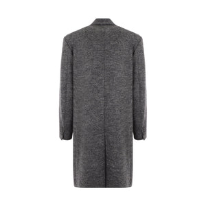 Single-breasted Wool Coat-DOLCE & GABBANA-JOHN JULIA