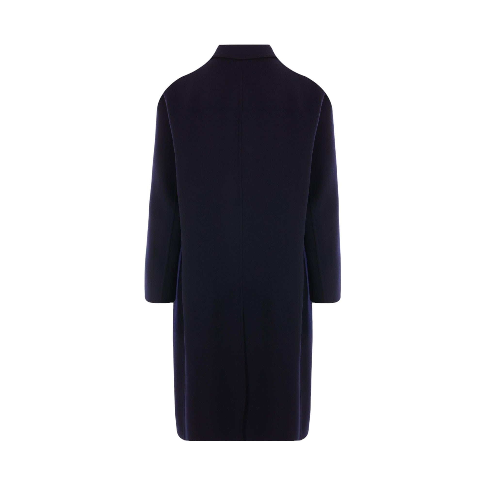 Single-breasted Wool Coat-LARDINI-JOHN JULIA