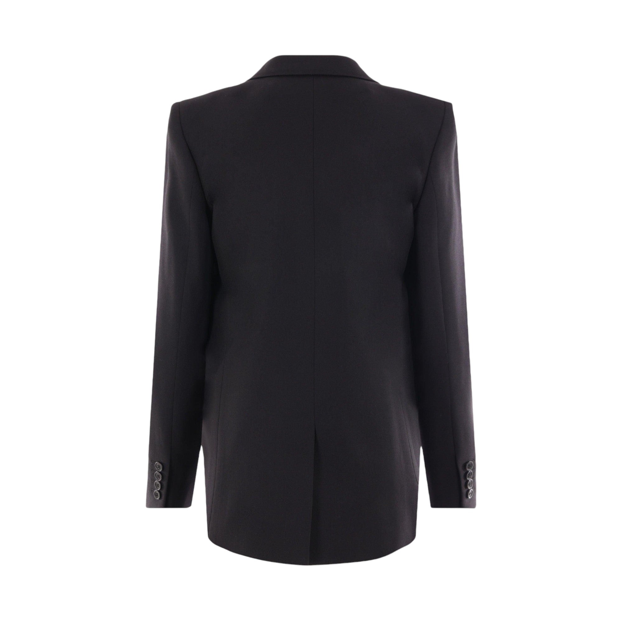 Single-breasted Wool Jacket-SAINT LAURENT-JOHN JULIA