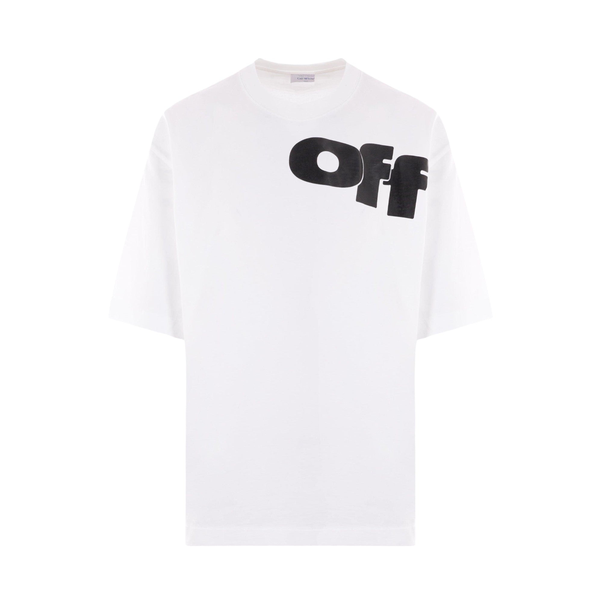 Skate Cotton T-shirt-OFF-WHITE-JOHN JULIA