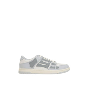 Skel Top Smooth Grainy Leather Sneakers-AMIRI-JOHN JULIA