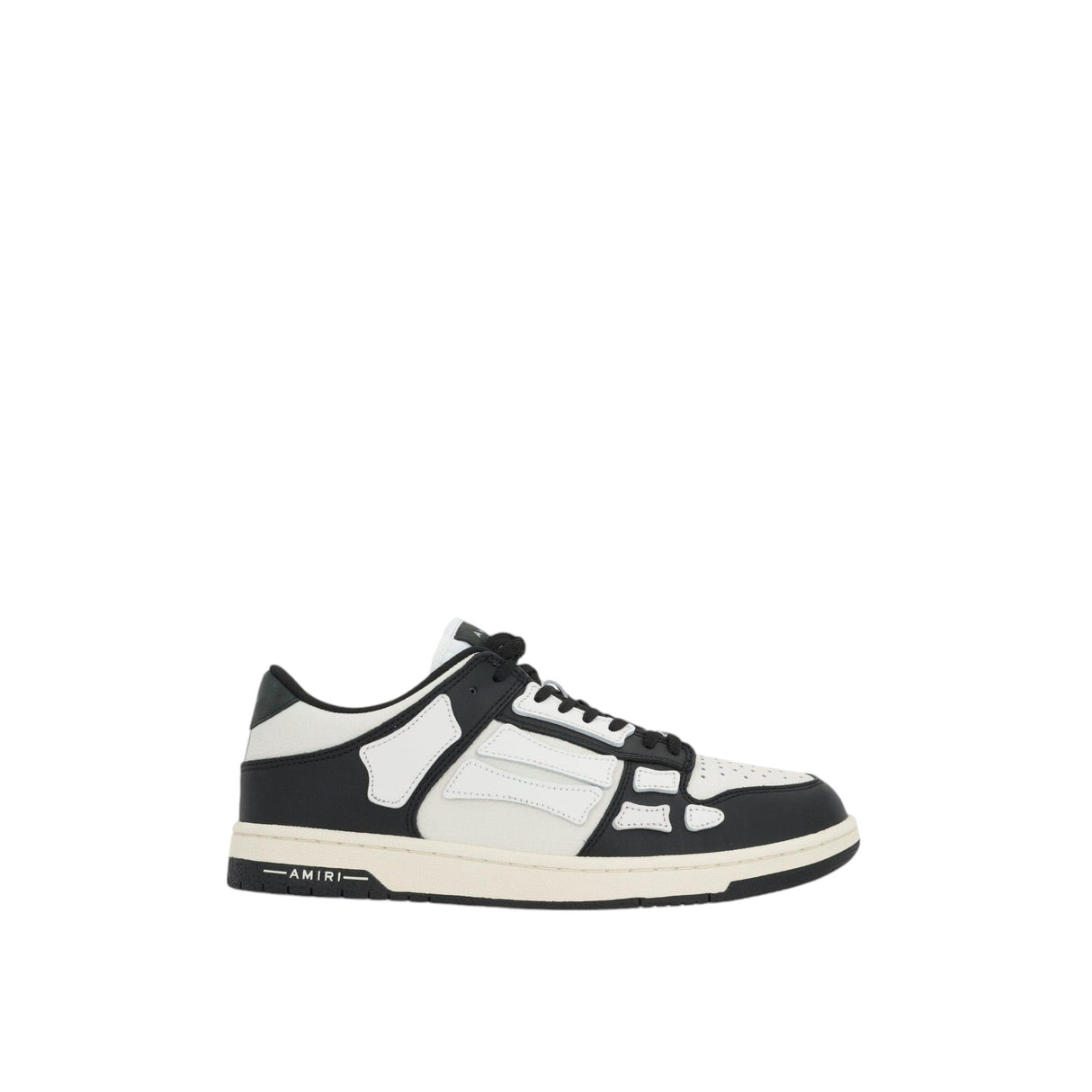 Skel Top Smooth Grainy Leather Sneakers-AMIRI-JOHN JULIA