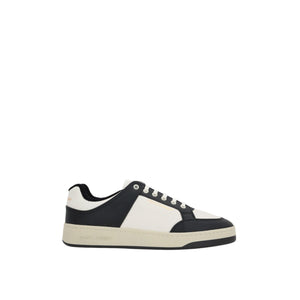 Sl/61 Grainy Perforated Leather Sneakers-SAINT LAURENT-JOHN JULIA