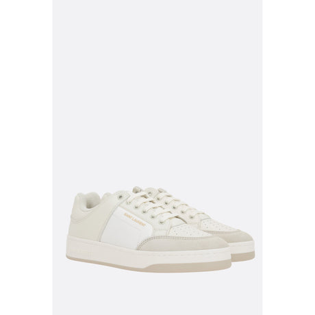 Sl/61 Leather Nylon Sneakers-SAINT LAURENT-JOHN JULIA