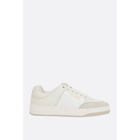 Sl/61 Leather Nylon Sneakers-SAINT LAURENT-JOHN JULIA