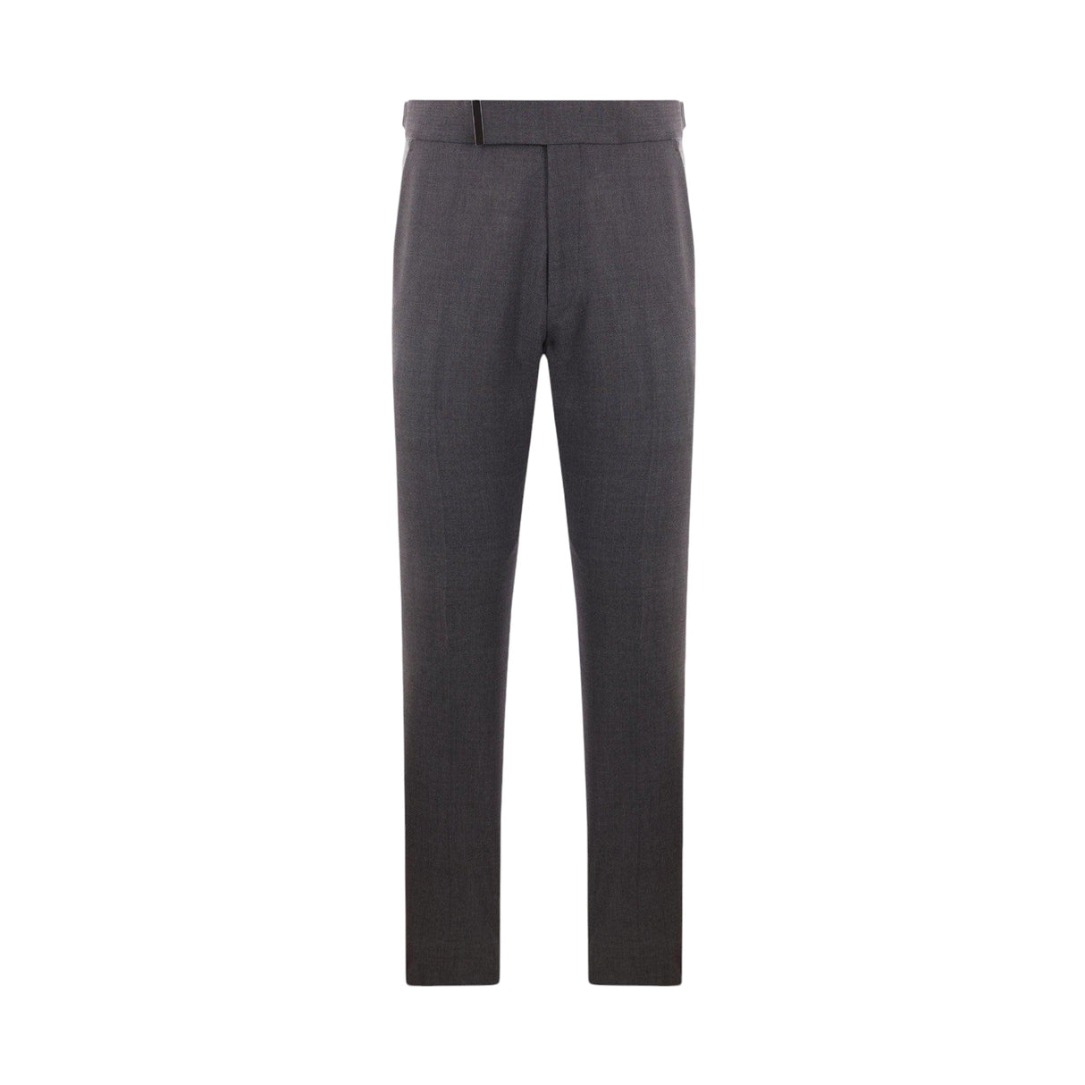 Slim-fit Stretch Wool Pants-TOM FORD-JOHN JULIA