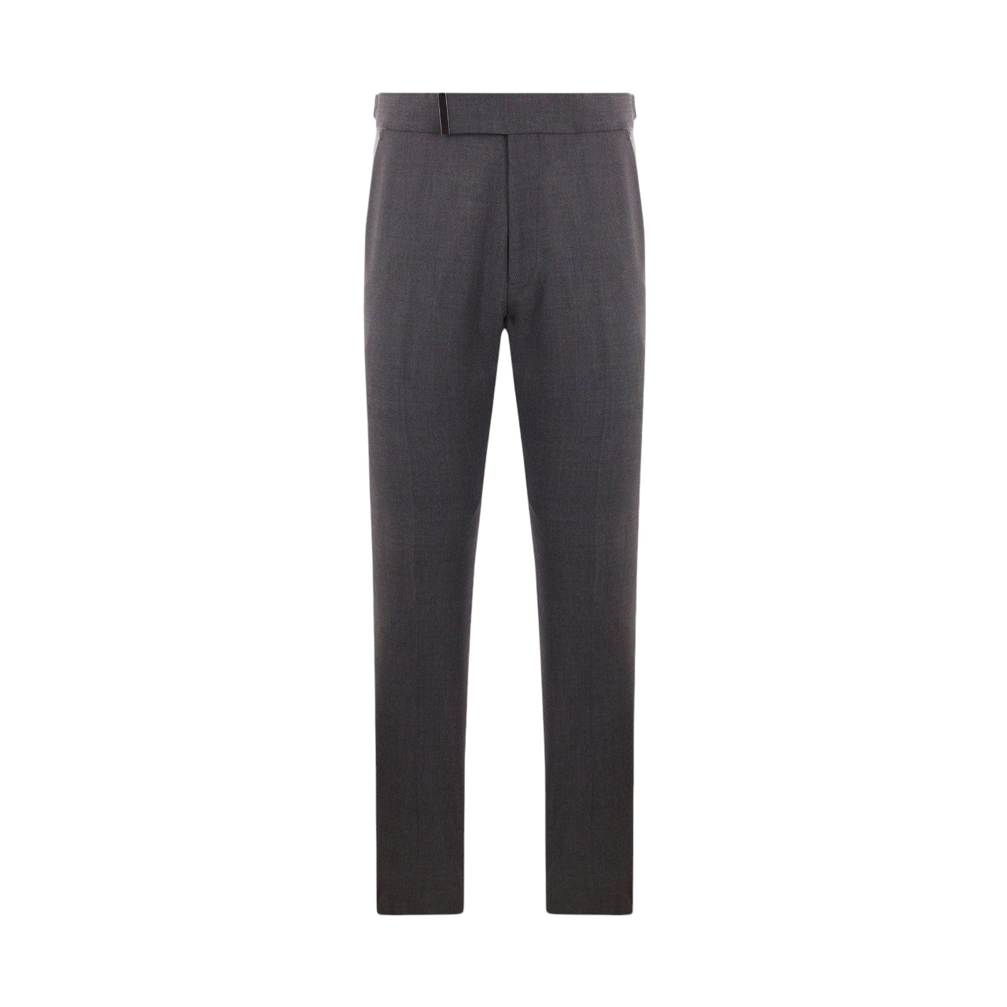 Slim-fit Stretch Wool Pants-TOM FORD-JOHN JULIA