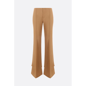 Slim-fit Trousers In Grain De Poudre Wool-CHLOÉ-JOHN JULIA