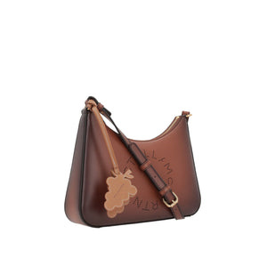 Small Aged Vegan Leather Mat Shoulder Bag-STELLA MCCARTNEY-JOHN JULIA