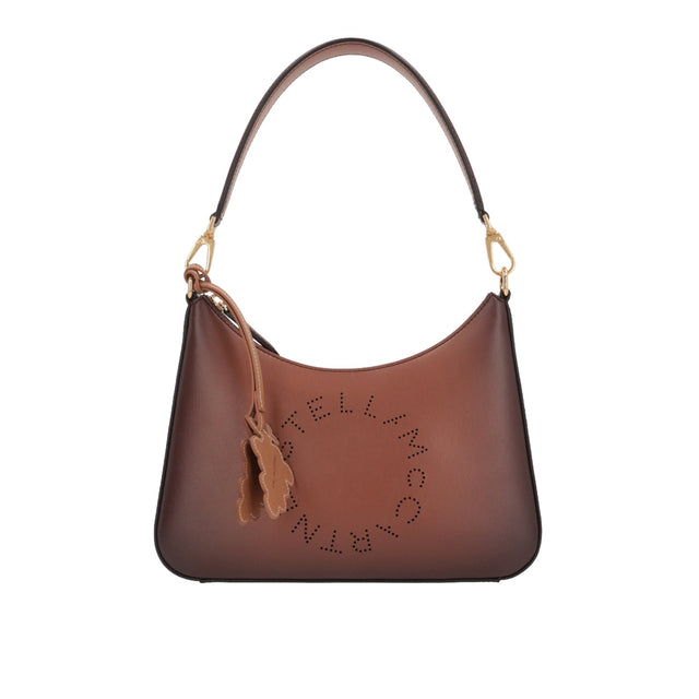 Small Aged Vegan Leather Mat Shoulder Bag-STELLA MCCARTNEY-JOHN JULIA