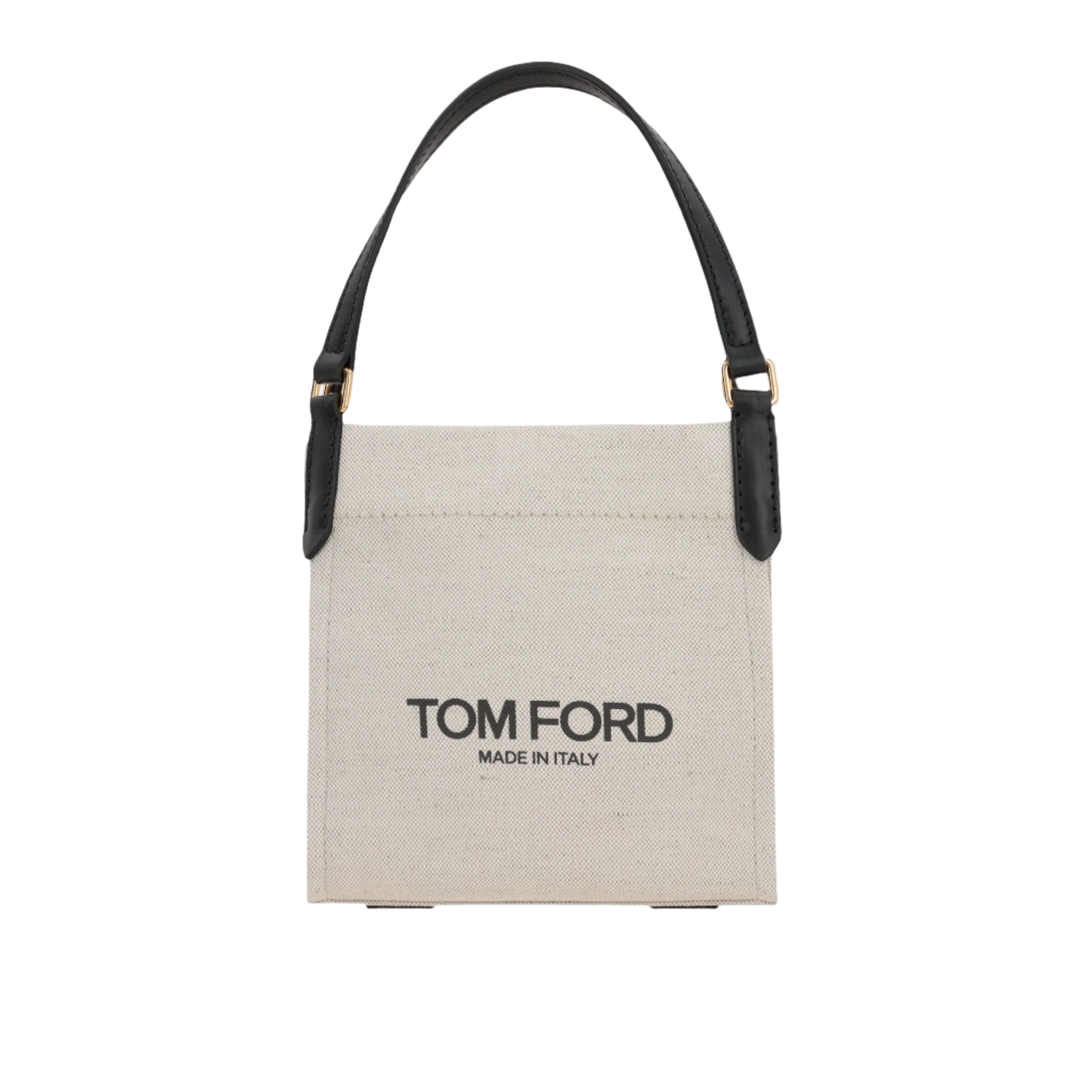 Small Canvas Amalfi Tote Bag-TOM FORD-JOHN JULIA