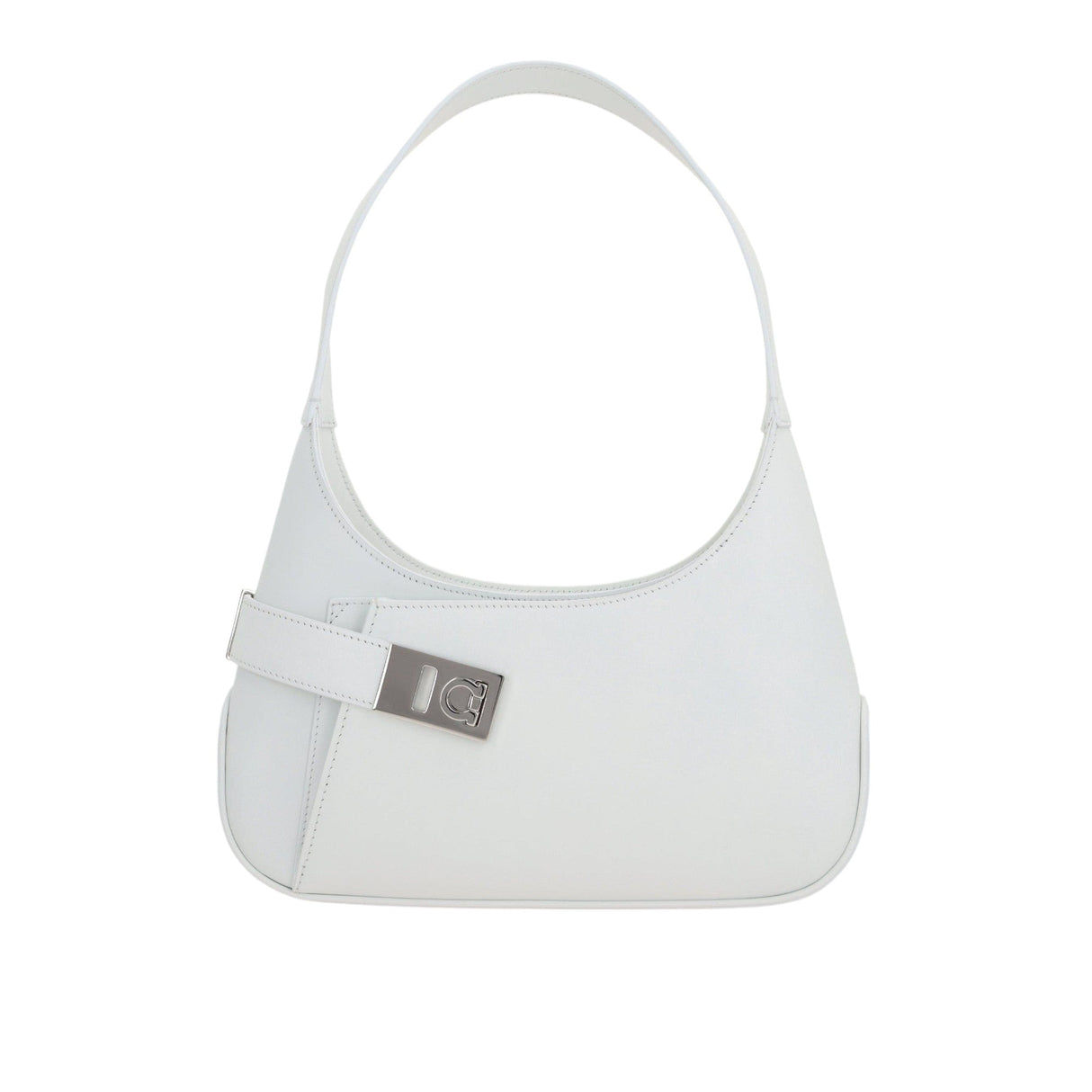 Smooth Leather Archive Hobo Bag-FERRAGAMO-JOHN JULIA