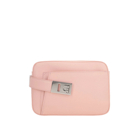 Smooth Leather Archive Small Crossbody Bag-FERRAGAMO-JOHN JULIA