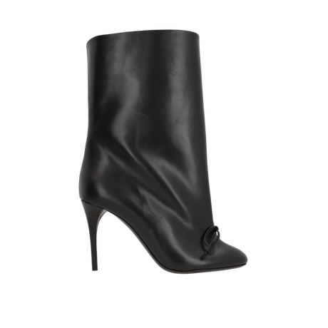 Smooth Leather Boots-ALAÏA-JOHN JULIA