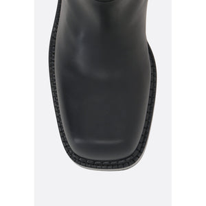 Smooth Leather Boots-PRADA-JOHN JULIA