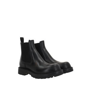 Smooth Leather Chelsea Boots-GUCCI-JOHN JULIA