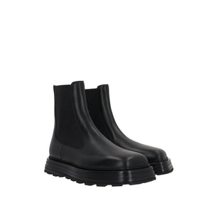 Smooth Leather Chelsea Boots-JIL SANDER-JOHN JULIA