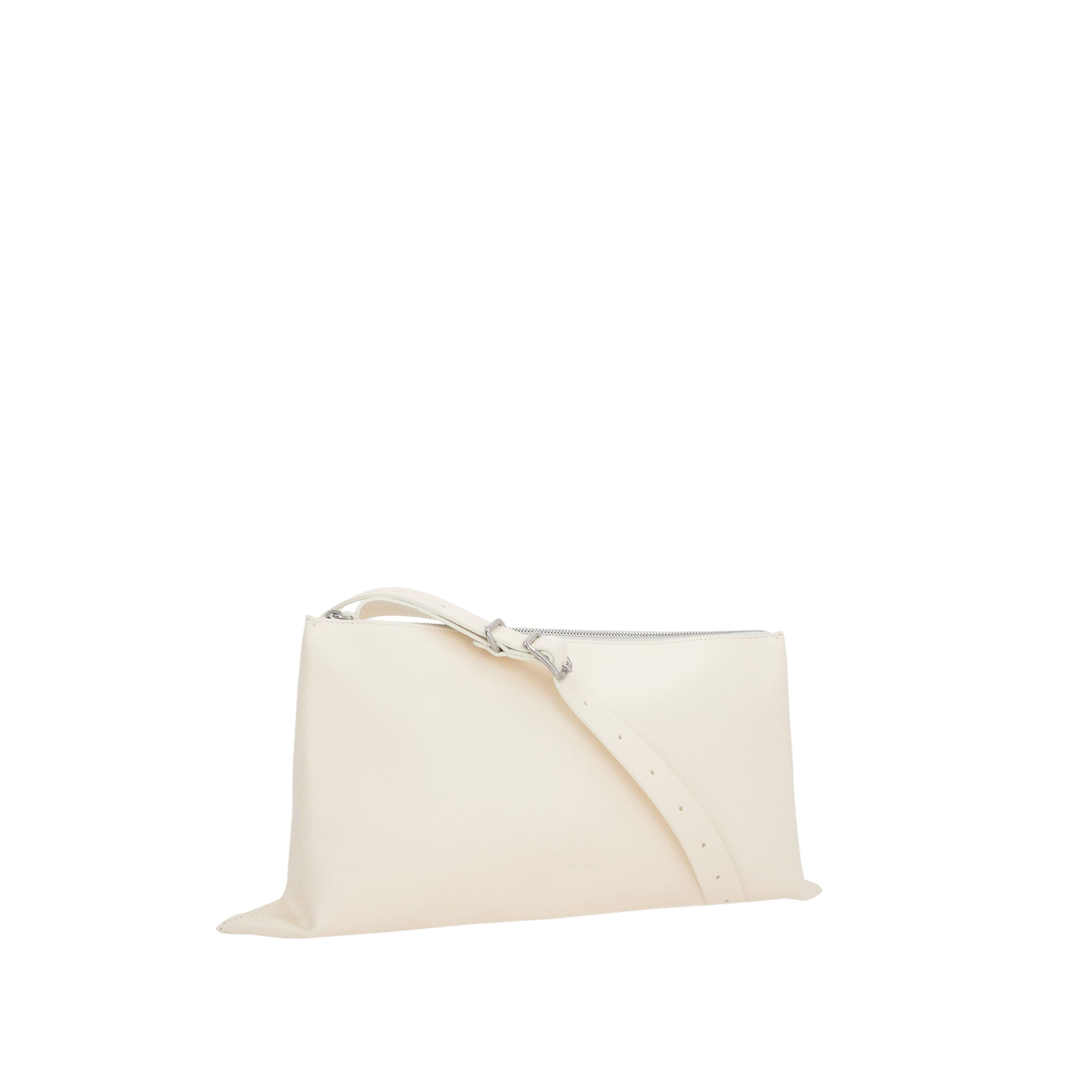 Smooth Leather Empire Medium Shoulder Bag-JIL SANDER-JOHN JULIA