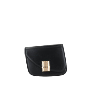 Smooth Leather Fiamma Shoulder Bag-FERRAGAMO-JOHN JULIA