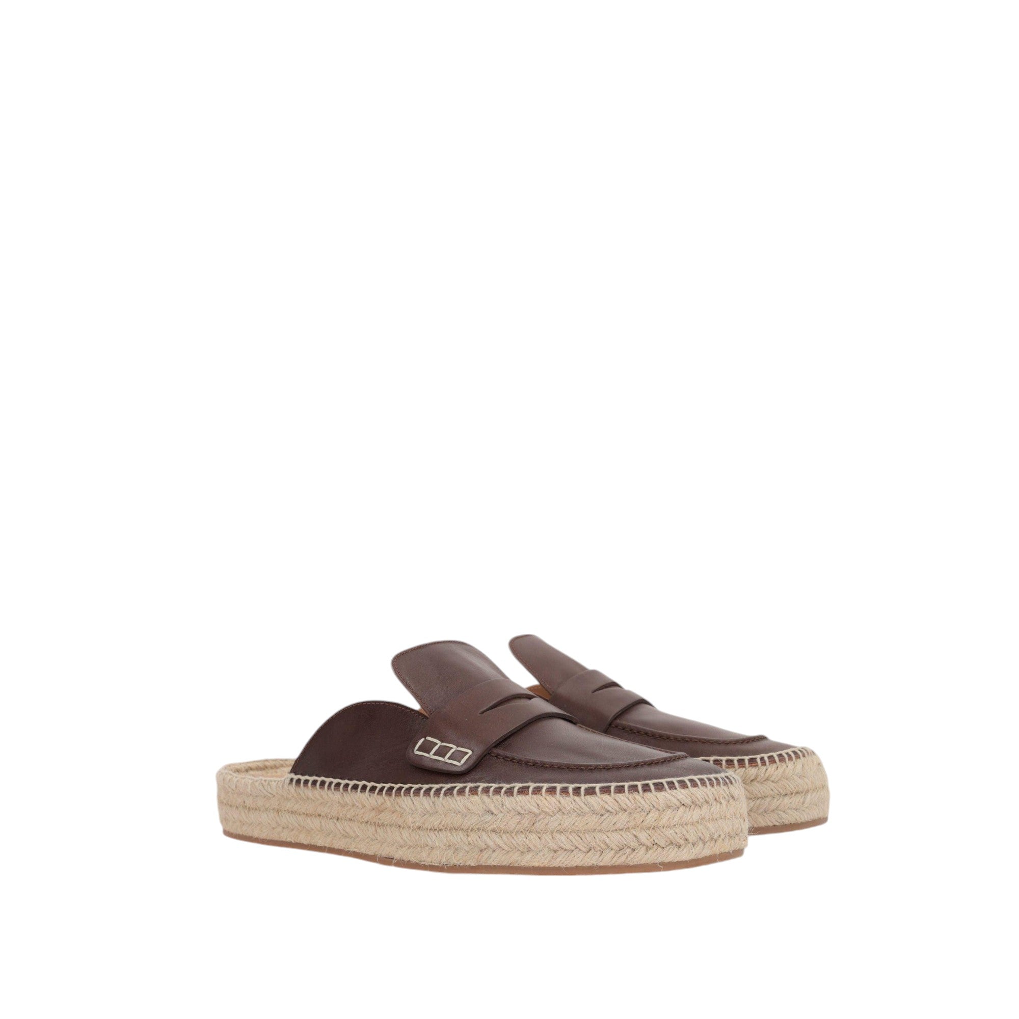 Smooth Leather Flatform Mule-JW ANDERSON-JOHN JULIA