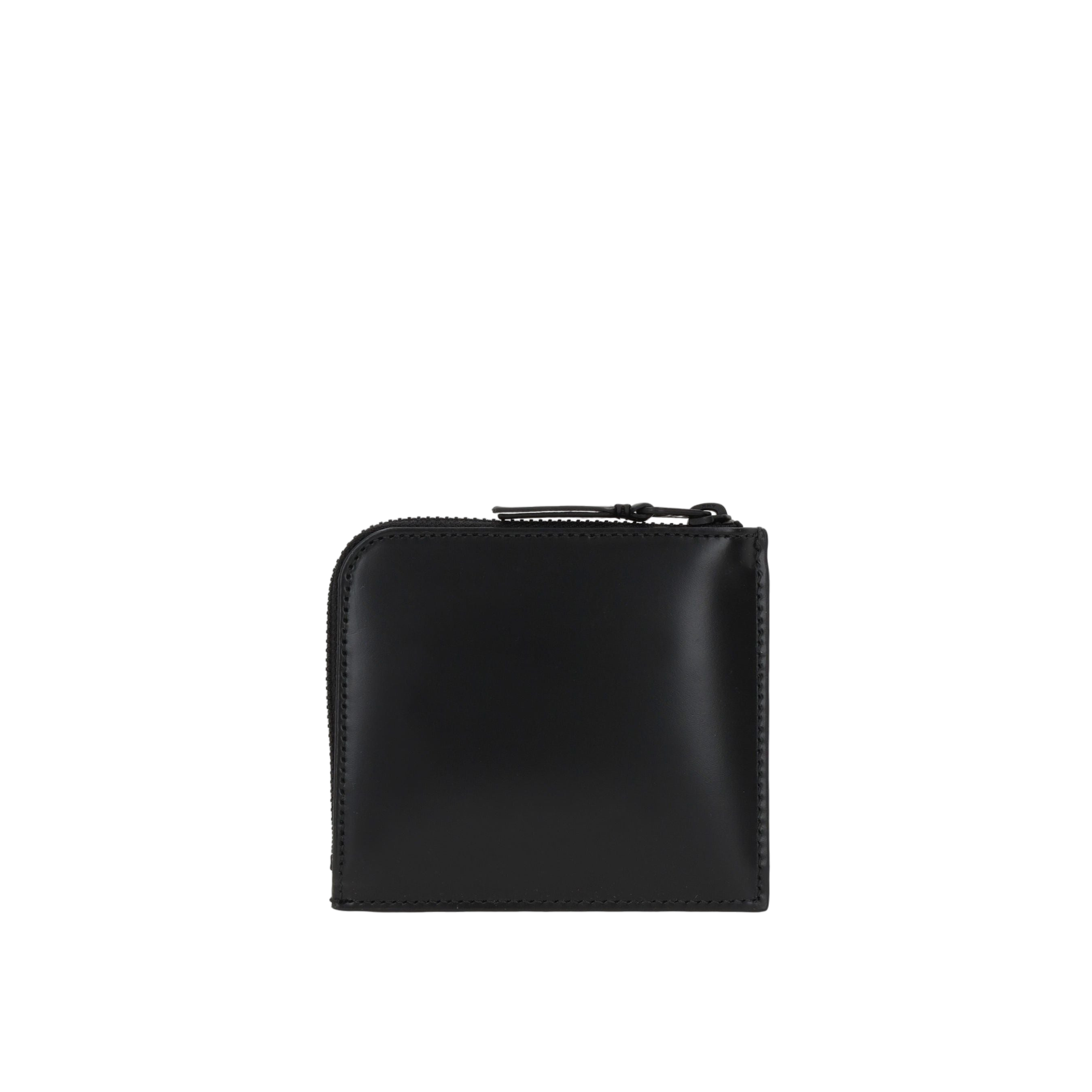 Smooth Leather Half-Zip Wallet-COMME des GARCONS WALLET-JOHN JULIA