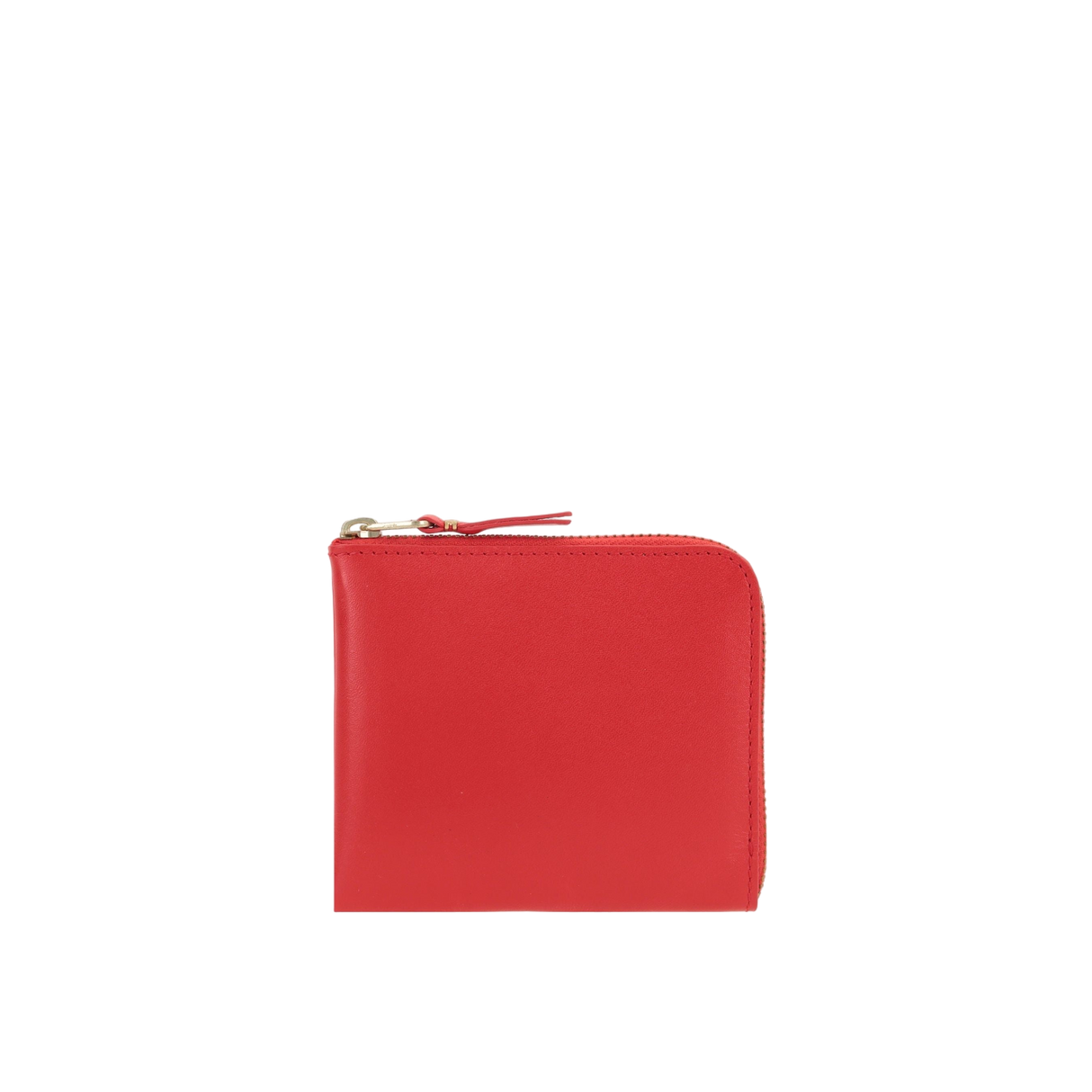 Smooth Leather Half-Zip Wallet-COMME des GARCONS WALLET-JOHN JULIA