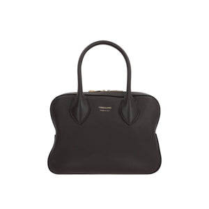 Smooth Leather Handbag-FERRAGAMO-JOHN JULIA