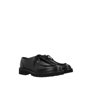 Smooth Leather Lace-up Shoes-DOUCAL'S-JOHN JULIA