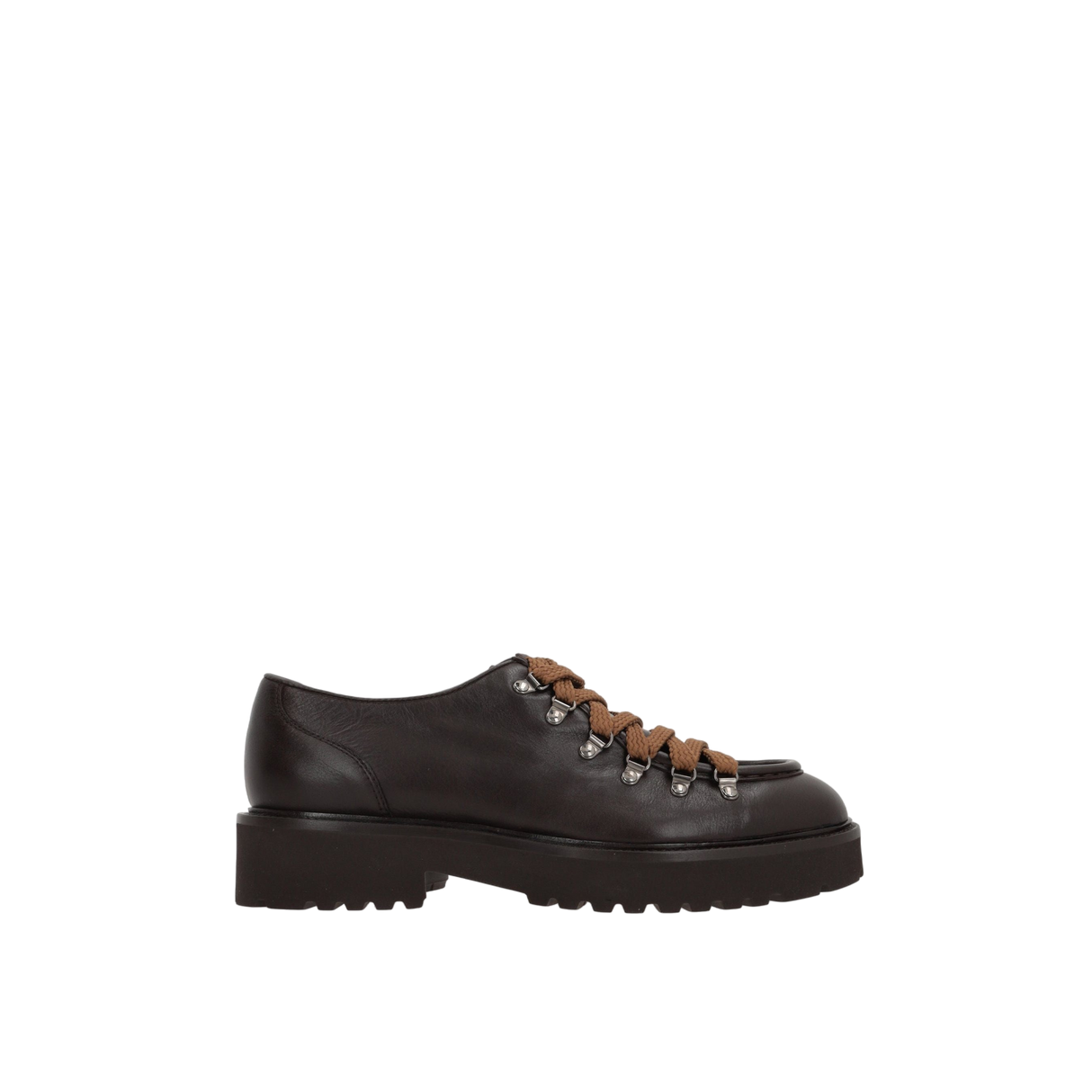 Smooth Leather Lace-Up Shoes-DOUCAL'S-JOHN JULIA